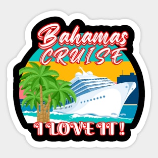 Bahamas Cruise Sticker